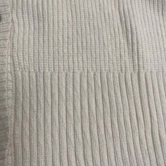 LILLUSORY Women’s Soft Knit Oversized Short Button Down Sweater Cardigan XL TAN - Picture 7 of 14